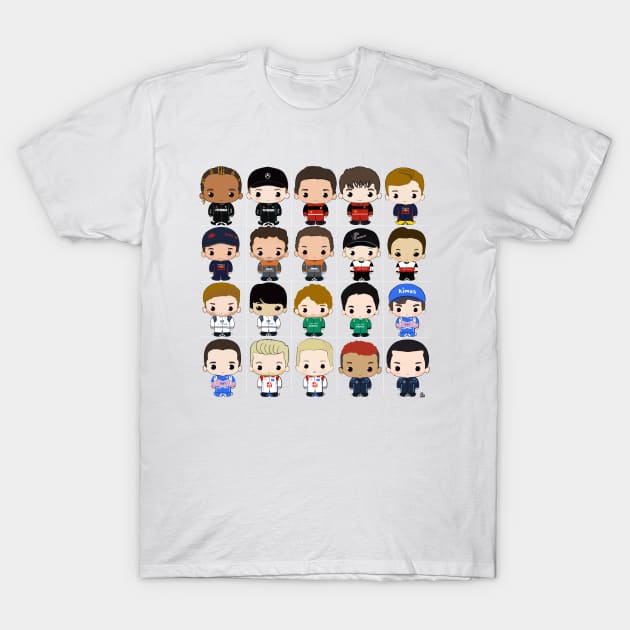 F1 class 2022 super cute version l T-Shirt by cutedrivers